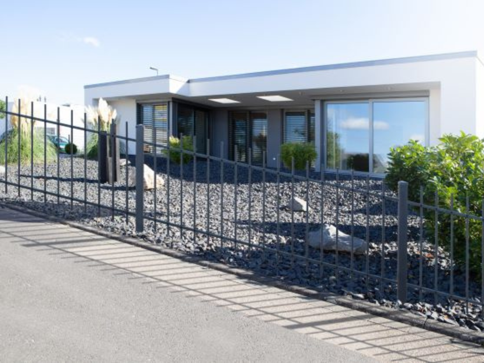 zaunbau hang steigung basel kurven