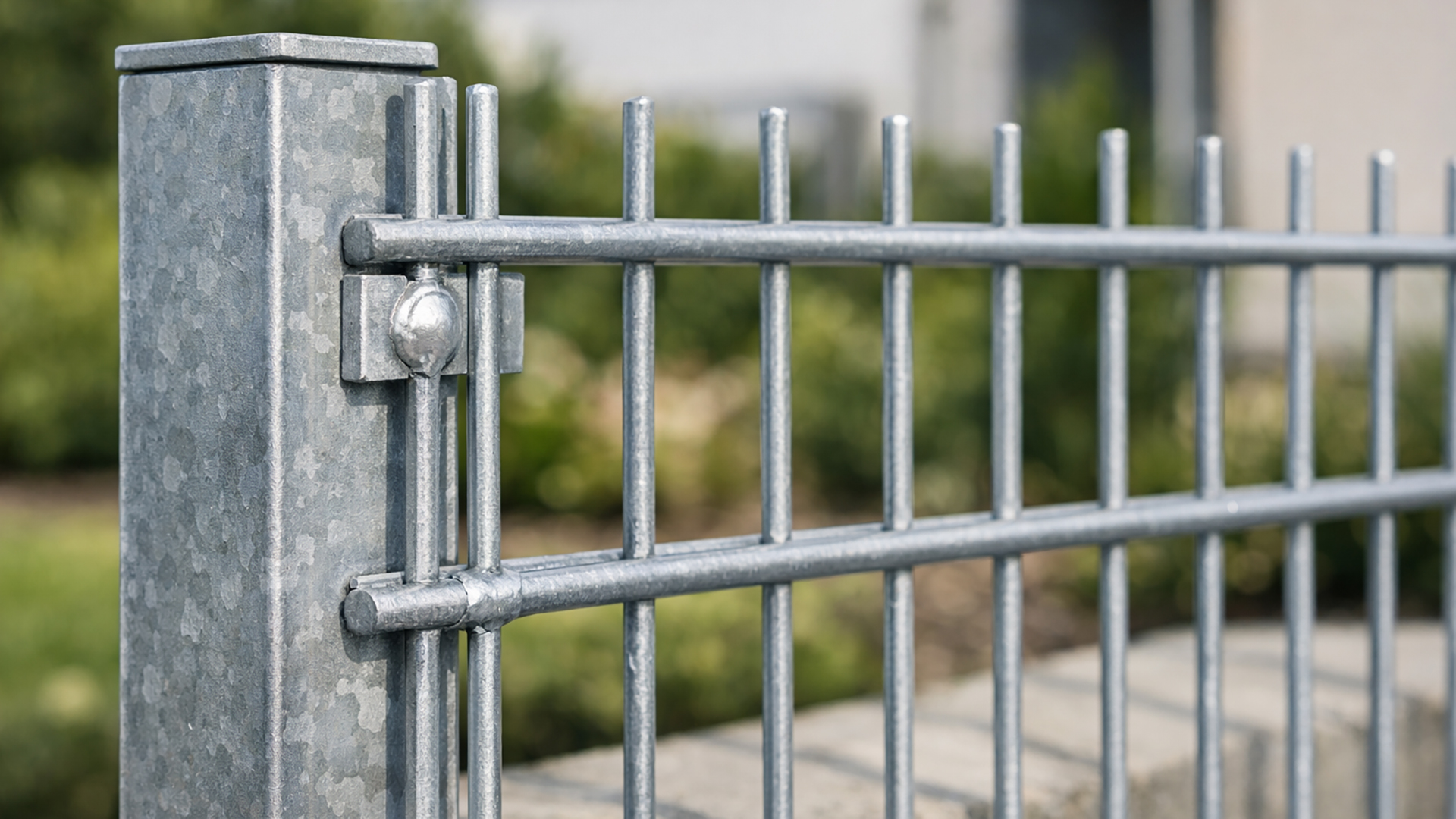 Doppelstabmattenzaun verzinkt – Qualitätsunterschiede der Feuerverzinkung und Planungssicherheit