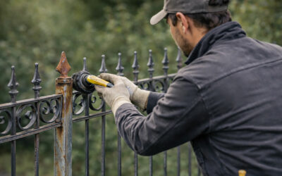 Rost am Metall entfernen: So entrostest du deinen Zaun oder dein Geländer