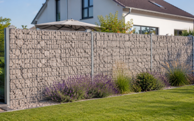 Gabionenzaun – Aufbau, Kosten & Gestaltungsideen
