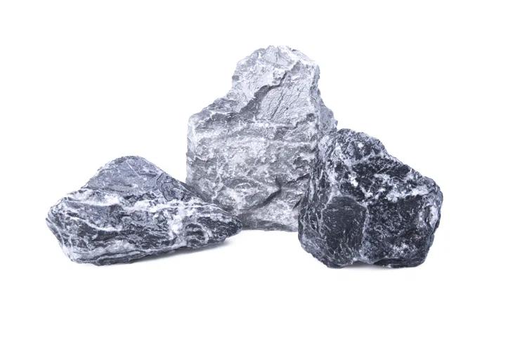 Gabionensteine Alpen mit Körnung 60 bis 150 mm in Grau, Schwarz und Weiß